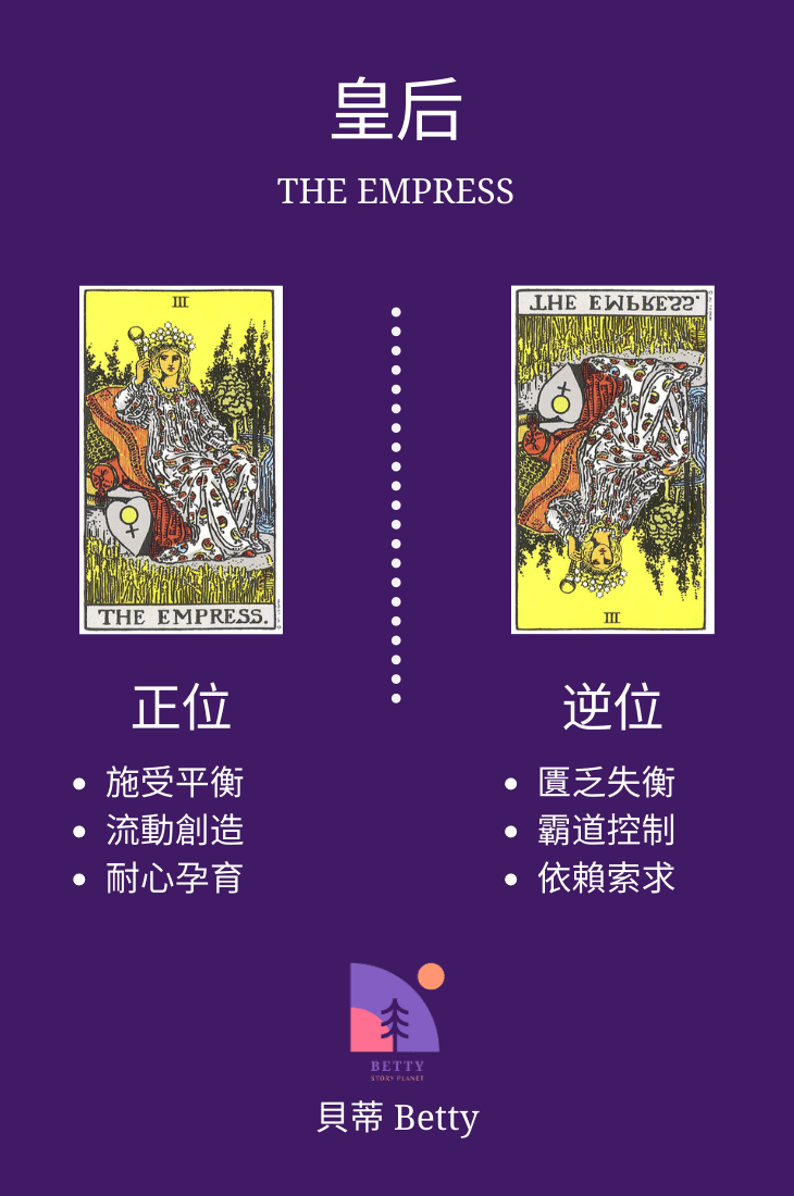 塔羅皇后Empress意思